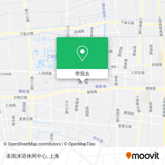 圣雨沐浴休闲中心地图