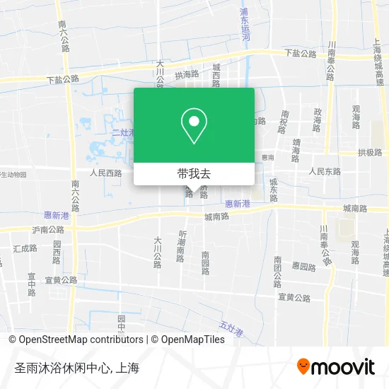 圣雨沐浴休闲中心地图