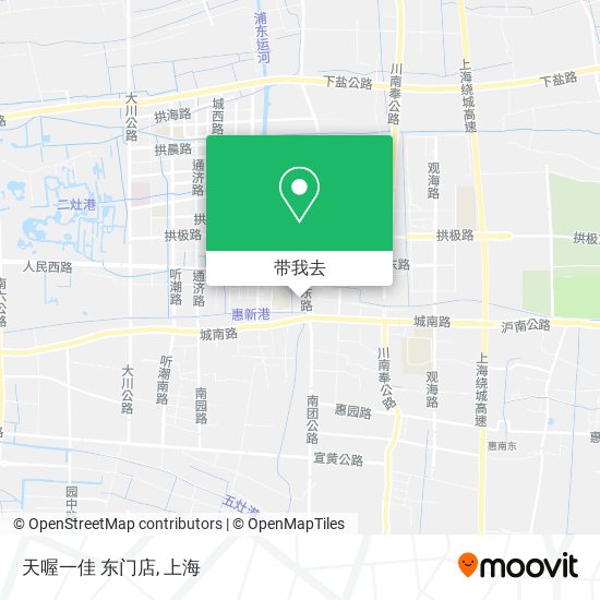 天喔一佳 东门店地图