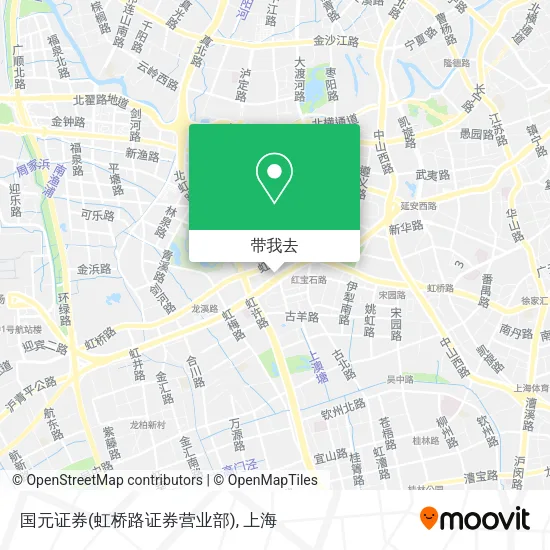国元证券(虹桥路证券营业部)地图
