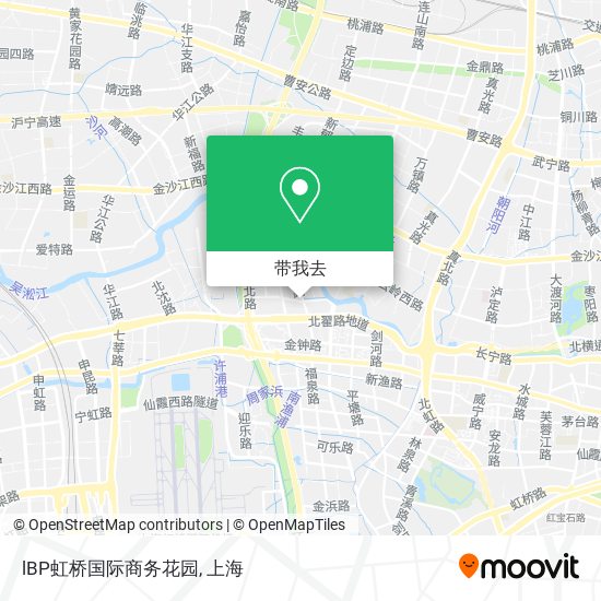 lBP虹桥国际商务花园地图
