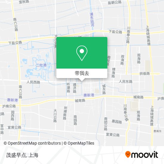 茂盛早点地图