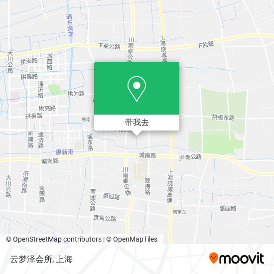 云梦泽会所地图