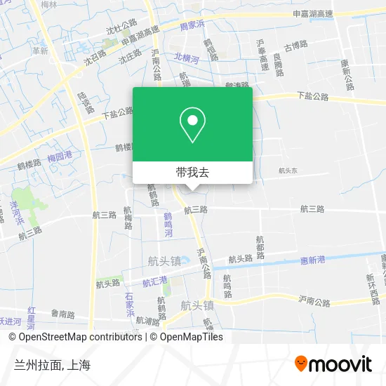 兰州拉面地图