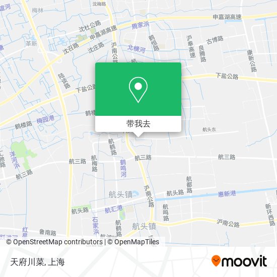 天府川菜地图
