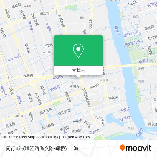 闵行4路(塘泾路尚义路-颛桥)地图