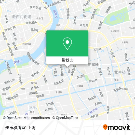 佳乐棋牌室地图
