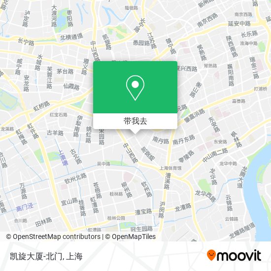 凯旋大厦-北门地图