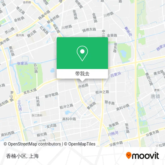 香楠小区地图