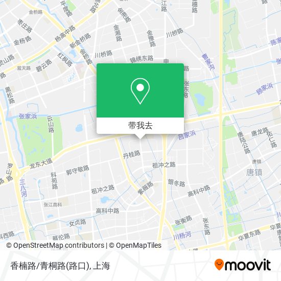 香楠路/青桐路(路口)地图