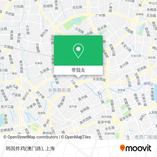 韩国炸鸡(澳门路)地图