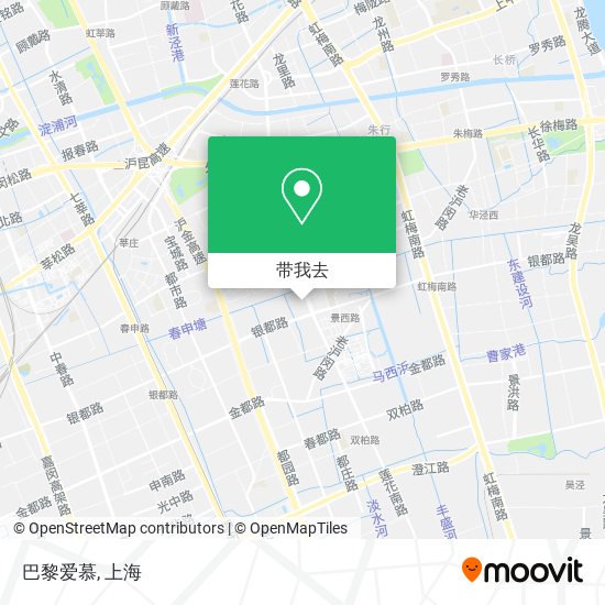 巴黎爱慕地图