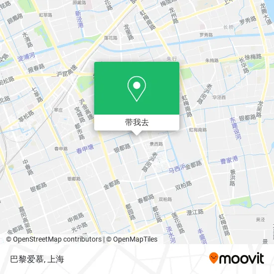 巴黎爱慕地图