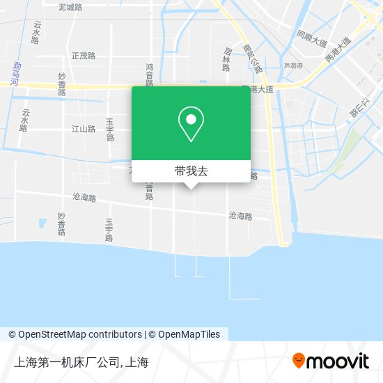上海第一机床厂公司地图