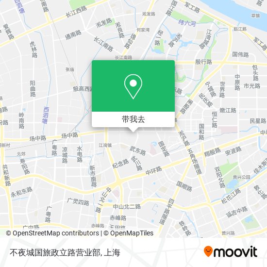 不夜城国旅政立路营业部地图
