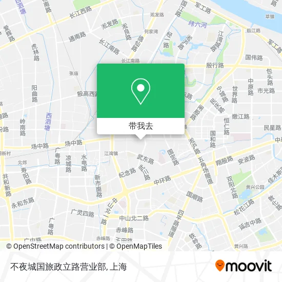 不夜城国旅政立路营业部地图