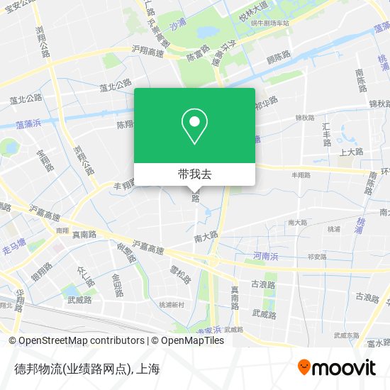 德邦物流(业绩路网点)地图