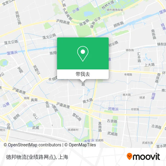 德邦物流(业绩路网点)地图