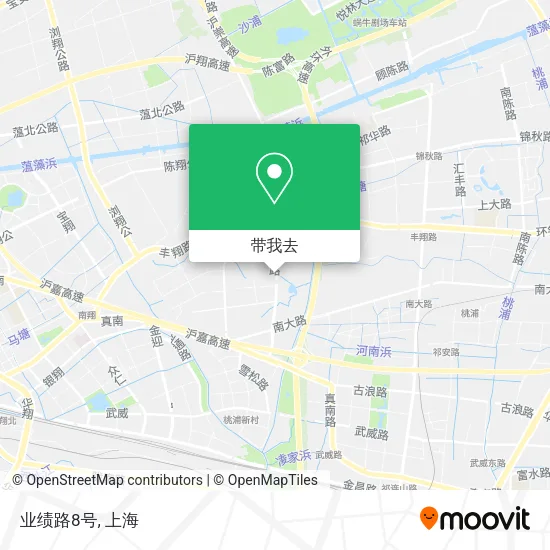 业绩路8号地图