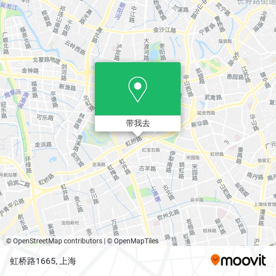 虹桥路1665地图