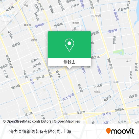 上海力直得输送装备有限公司地图