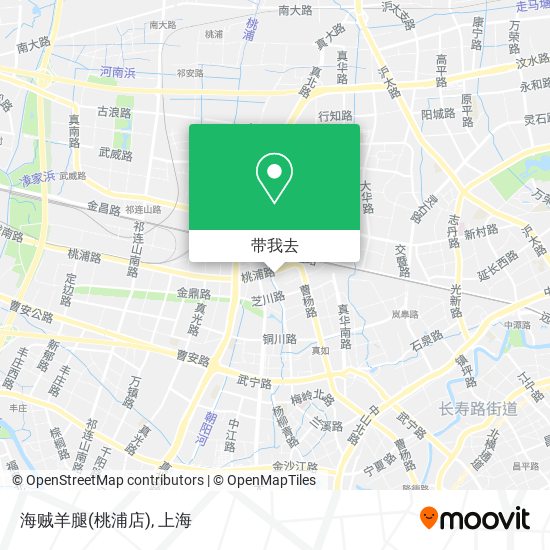 海贼羊腿(桃浦店)地图