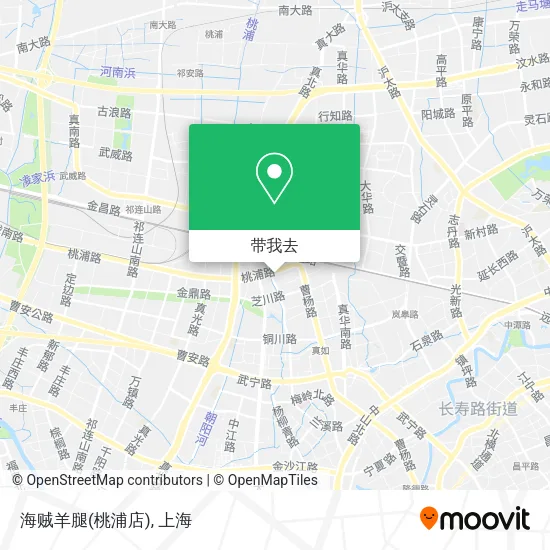 海贼羊腿(桃浦店)地图