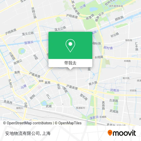 安地物流有限公司地图