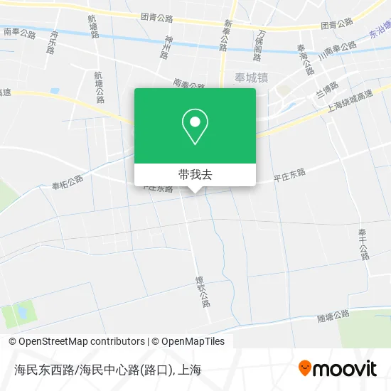 海民东西路/海民中心路(路口)地图