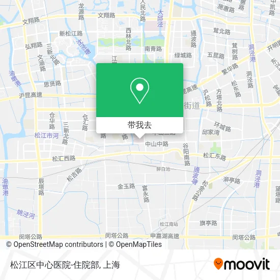 松江区中心医院-住院部地图