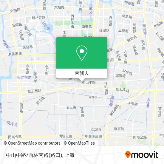 中山中路/西林南路(路口)地图