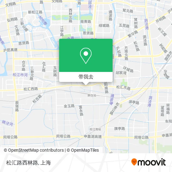 松汇路西林路地图