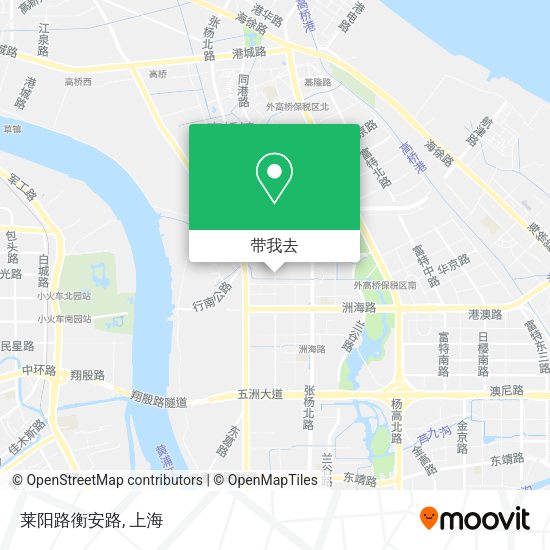 莱阳路衡安路地图