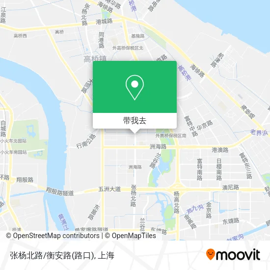 张杨北路/衡安路(路口)地图