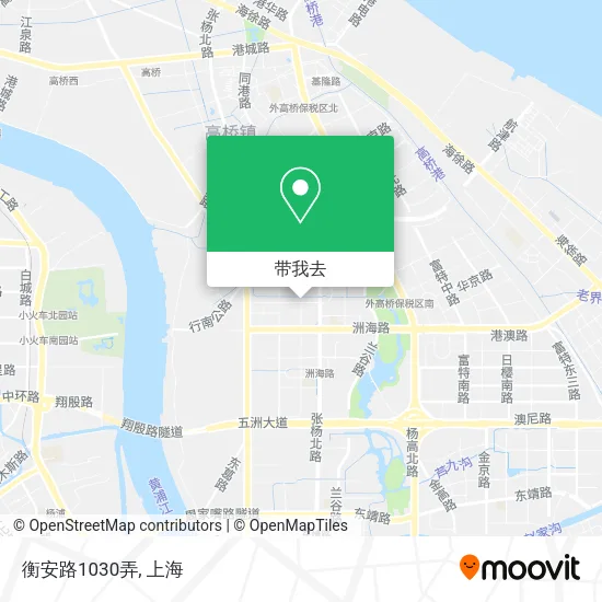 衡安路1030弄地图