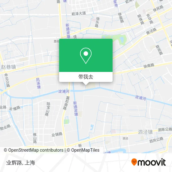 业辉路地图
