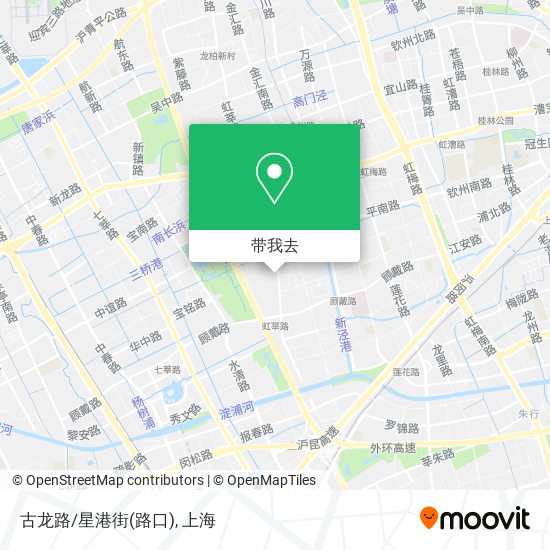 古龙路/星港街(路口)地图