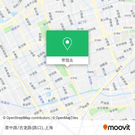 星中路/古龙路(路口)地图