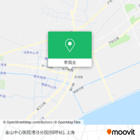 金山中心医院漕泾分院(招呼站)地图
