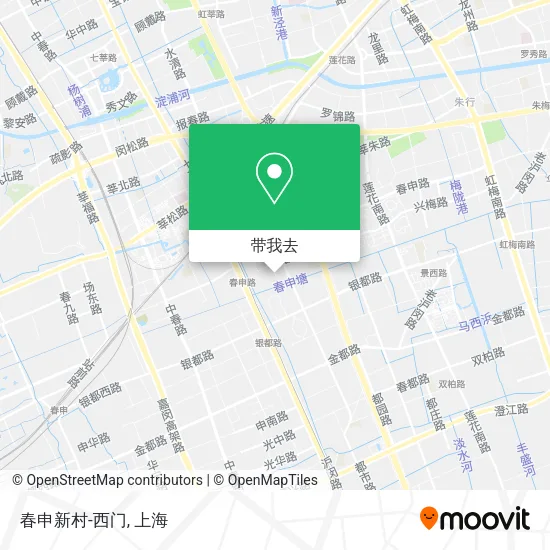 春申新村-西门地图