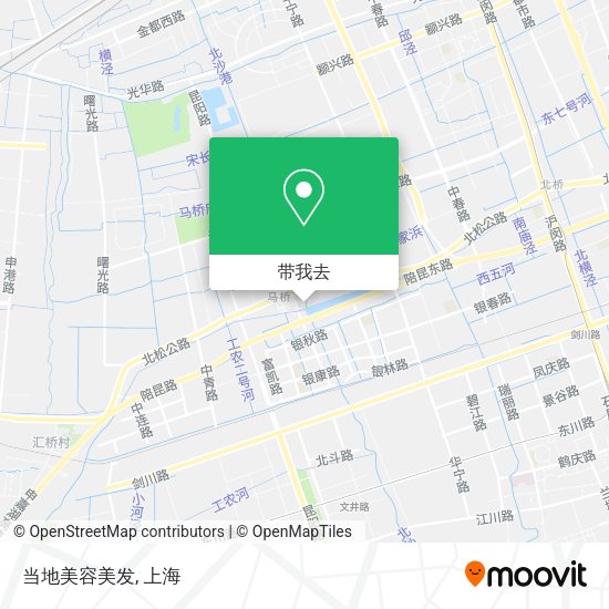 当地美容美发地图