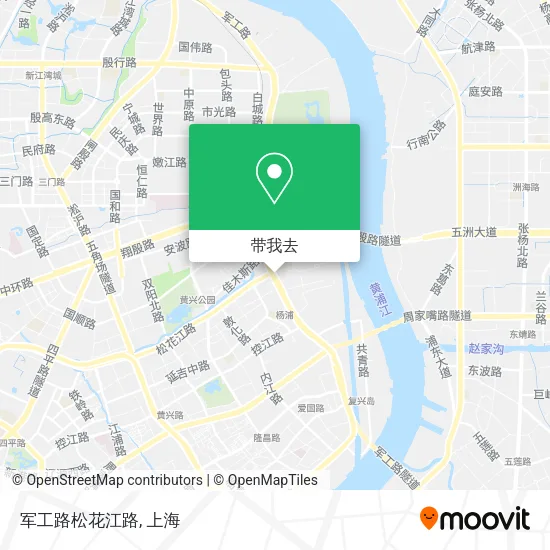 军工路松花江路地图