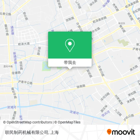 联民制药机械有限公司地图
