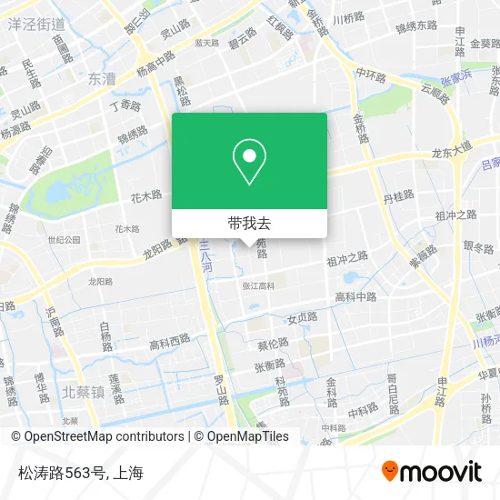 松涛路563号地图