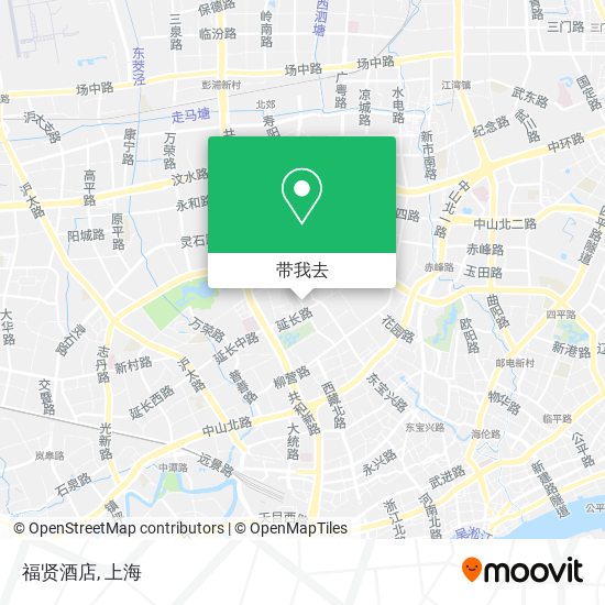 福贤酒店地图