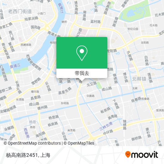 杨高南路2451地图