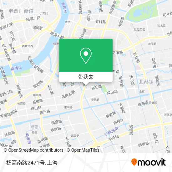 杨高南路2471号地图