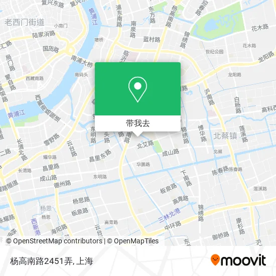 杨高南路2451弄地图