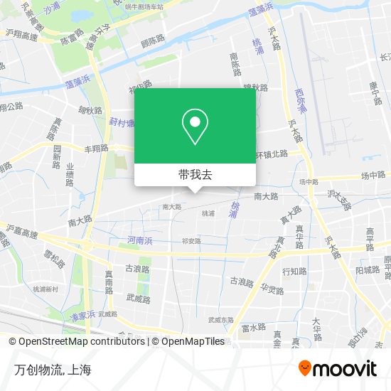 万创物流地图