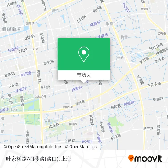 叶家桥路/召楼路(路口)地图